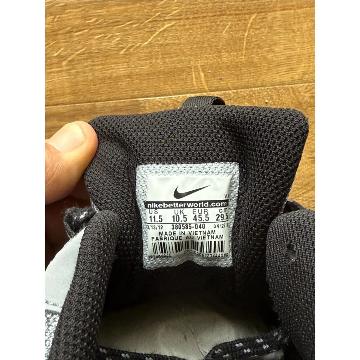 Nike shoes - Nike Salbolier - Salbolier - 380585-040 - Gray / Blue (UPC: 091204440891) 6