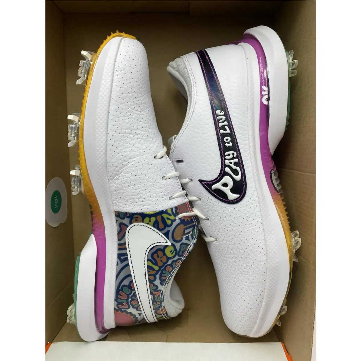 Nike shoes - Nike Victory - Victory - DZ4558 100 - White/Black-Fuchsia Dream (UPC: 196608080367) 5