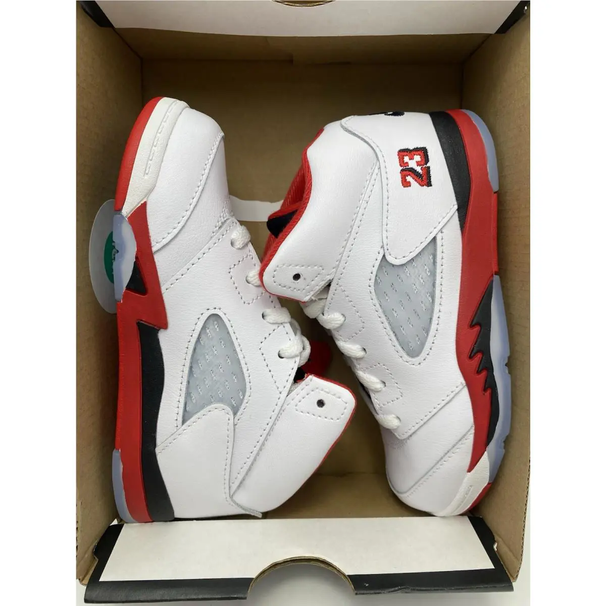 Nike shoes - Nike Retro - Retro - HQ7981 101 - White/Fire Red-Black (UPC: 198480974000) 7