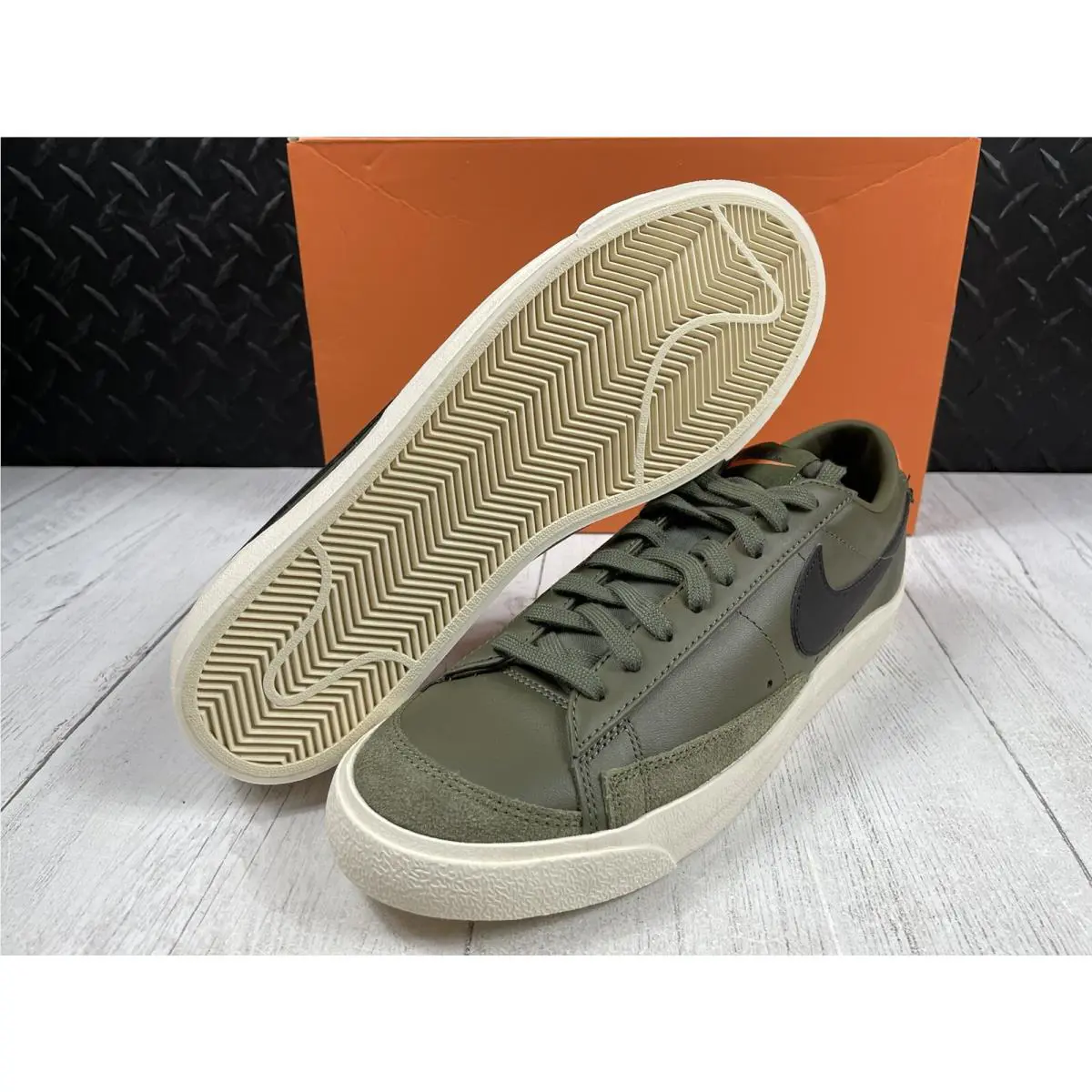 Nike shoes - Nike Blazer - Blazer - DC4769-201 - Olive (UPC: 0196152002143) 4