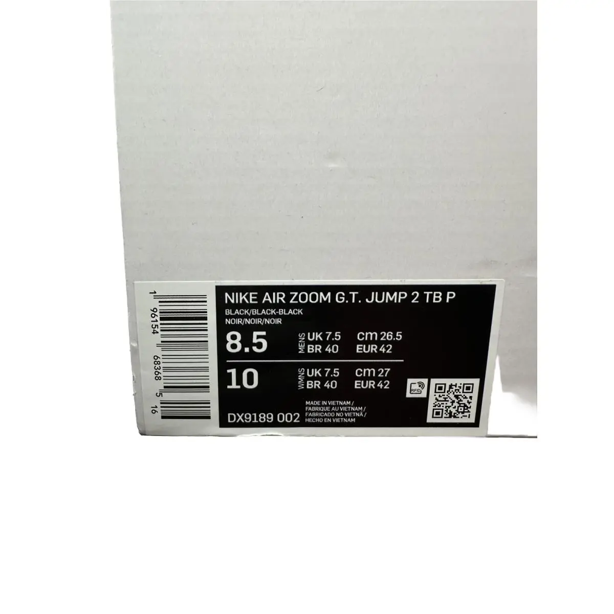 Nike shoes - Nike Air Zoom GT Jump - DX9189-002 - Black 5