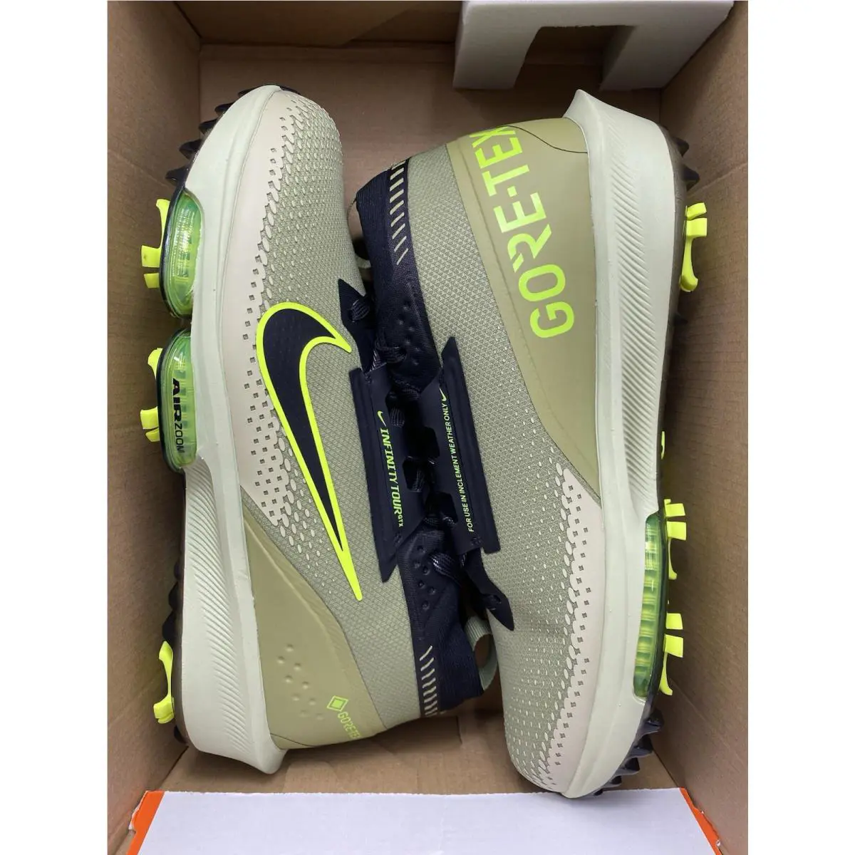 Nike shoes - Nike Infinity - Infinity - FV4897 300 - Dusty Olive/Black-Volt (UPC: 198483551871) 7
