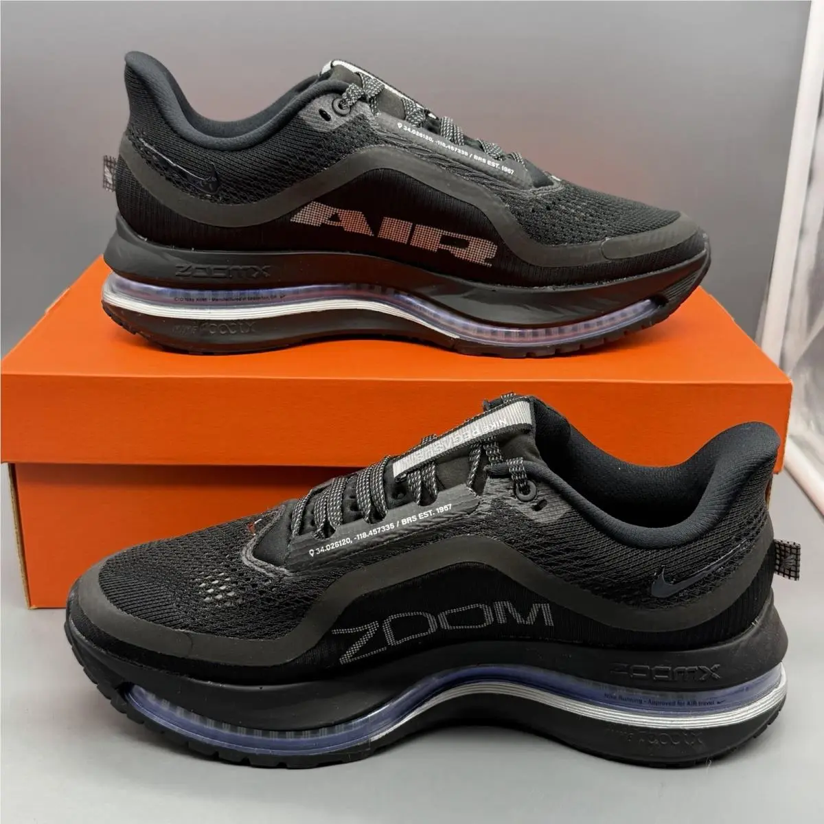 Nike shoes - Nike Air Zoom Pegasus - Air Zoom Pegasus - HQ2593-004 - Black (UPC: 0198482819934) 1