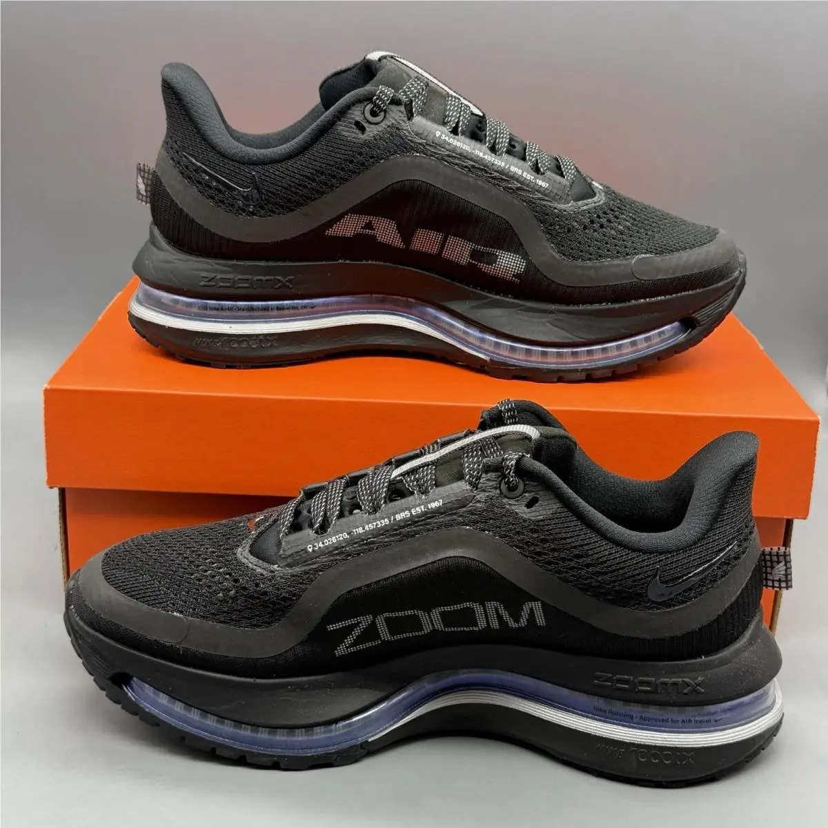 Nike shoes - Nike Air Zoom Pegasus - Air Zoom Pegasus - HQ2593-004 - Black (UPC: 0198482800697) 1