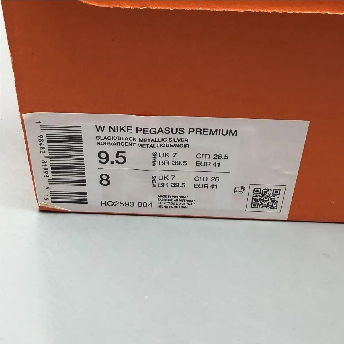 Nike shoes - Nike Air Zoom Pegasus - Air Zoom Pegasus - HQ2593-004 - Black (UPC: 0198482819934) 12
