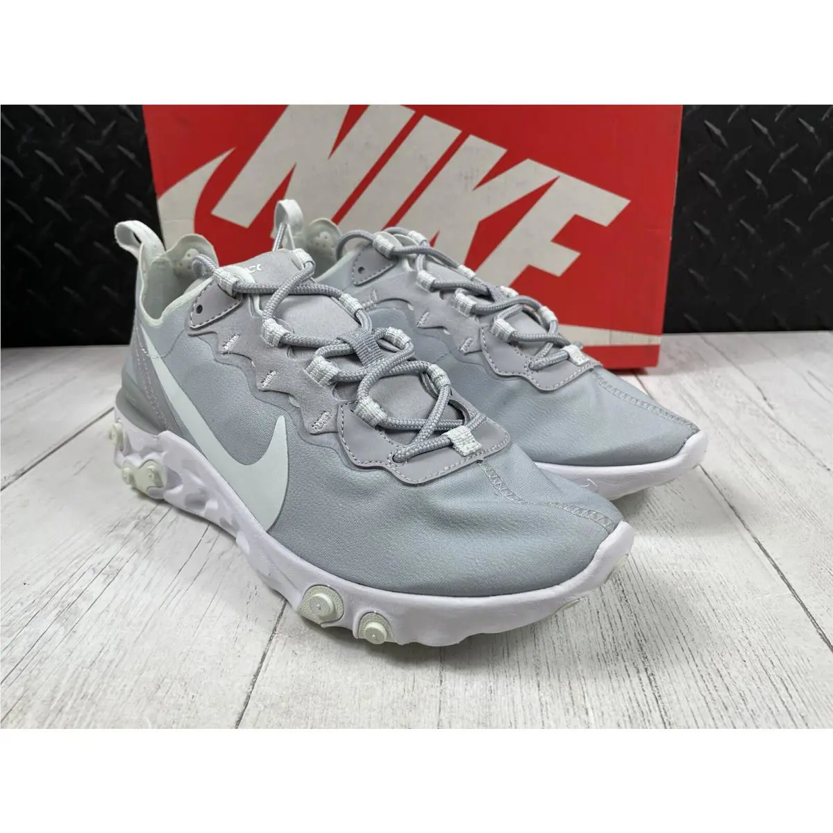 Nike shoes - Nike React Element 55 - React Element - BQ2728-005 - Gray (UPC: 0887227846631) 1
