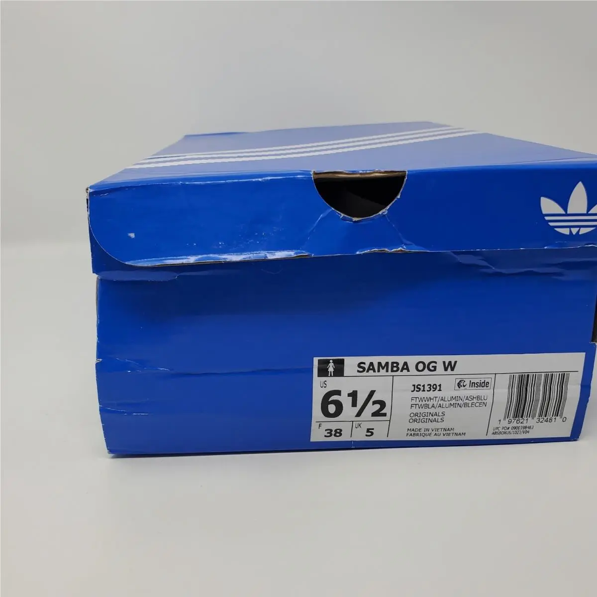 Nike shoes - Adidas Samba - Adidas Samba - JS1391 - Blue 8