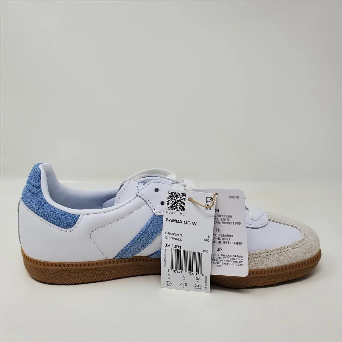 Nike shoes - Adidas Samba - Adidas Samba - JS1391 - Blue 4