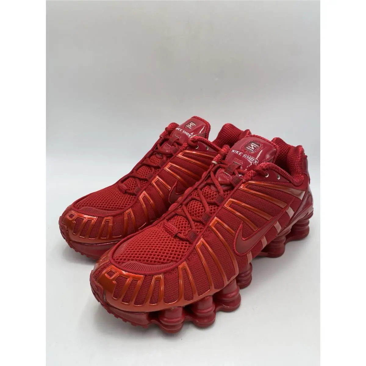 Nike shoes - Nike Shox TL - Shox - IB1087 600 - Gym Red/White (UPC: 198486797191) 2