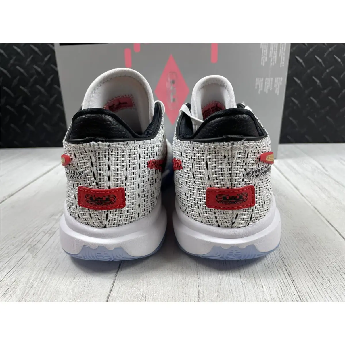 Nike shoes - Nike LeBron 20 - LeBron - DQ8651-100 - White/Metallic Gold-Black (UPC: 0196153026704) 5
