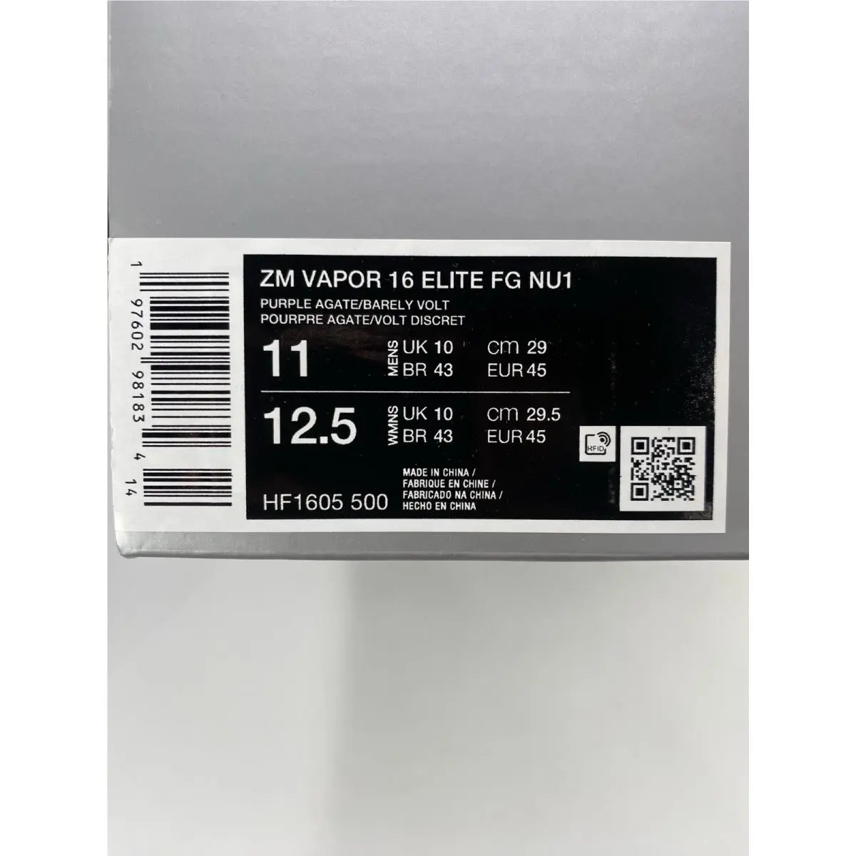 Nike shoes - Nike Vapor - Vapor - HF1605-500 - Purple Agate/Barely Volt (UPC: 197602981834) 9