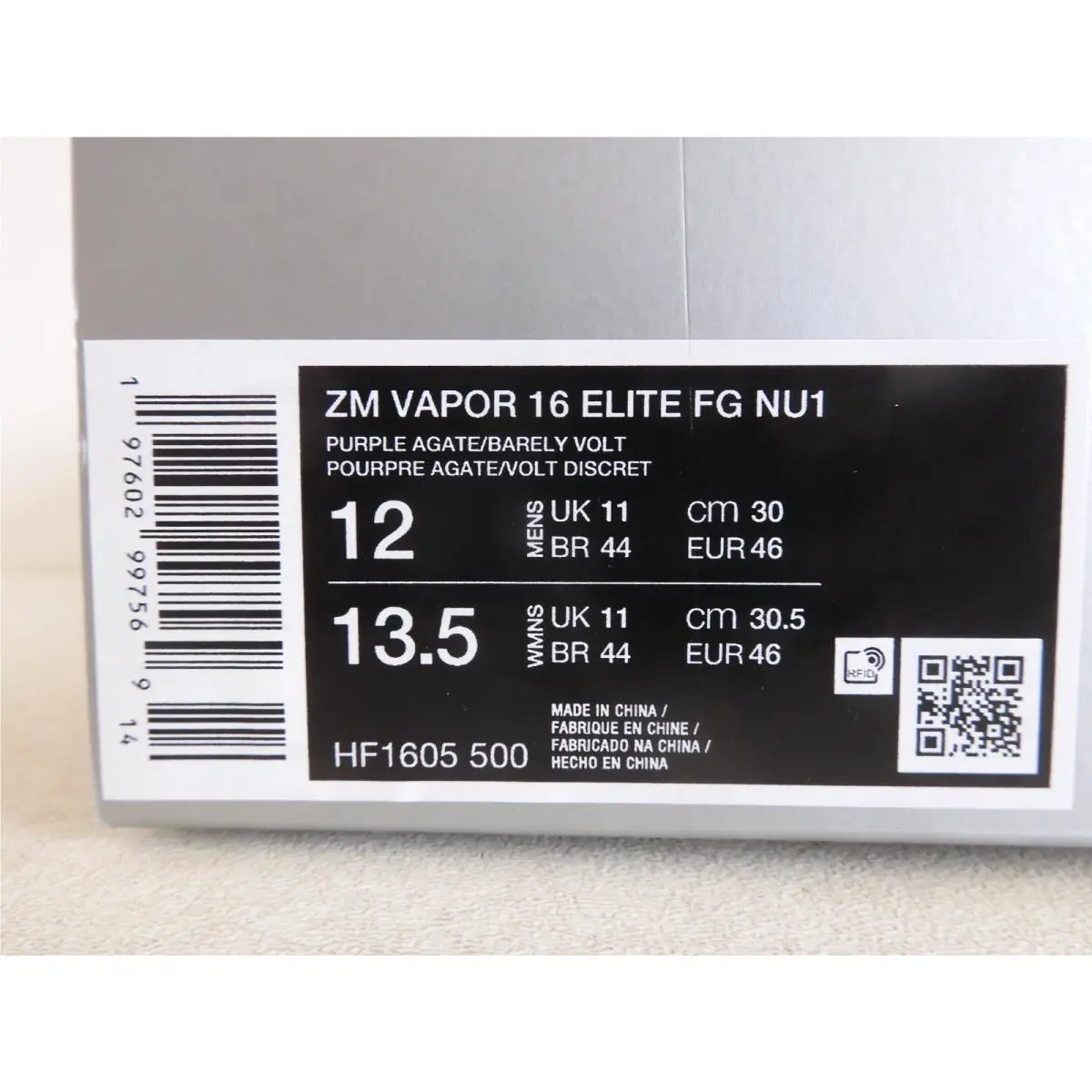 Nike shoes - Nike Zoom Mercurial Vapor 16 - HF1605-500 - Purple (UPC: 197602997569) 5