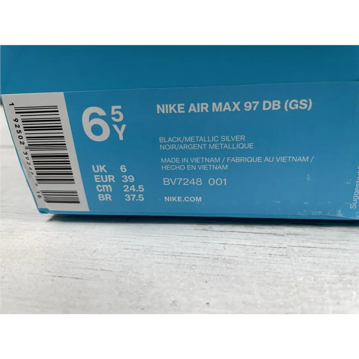 Nike shoes - Nike Air 6.0 - Air - BV7248-001 - Black (UPC: 0192502392445) 10
