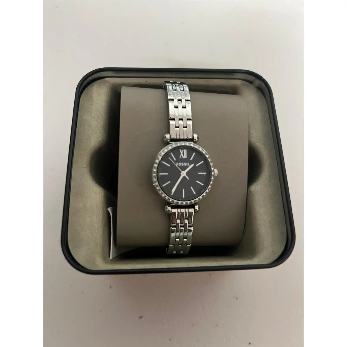 Fossil BQ3501 Tillie Mini Three-hand Stainless Steel Women`s Watch