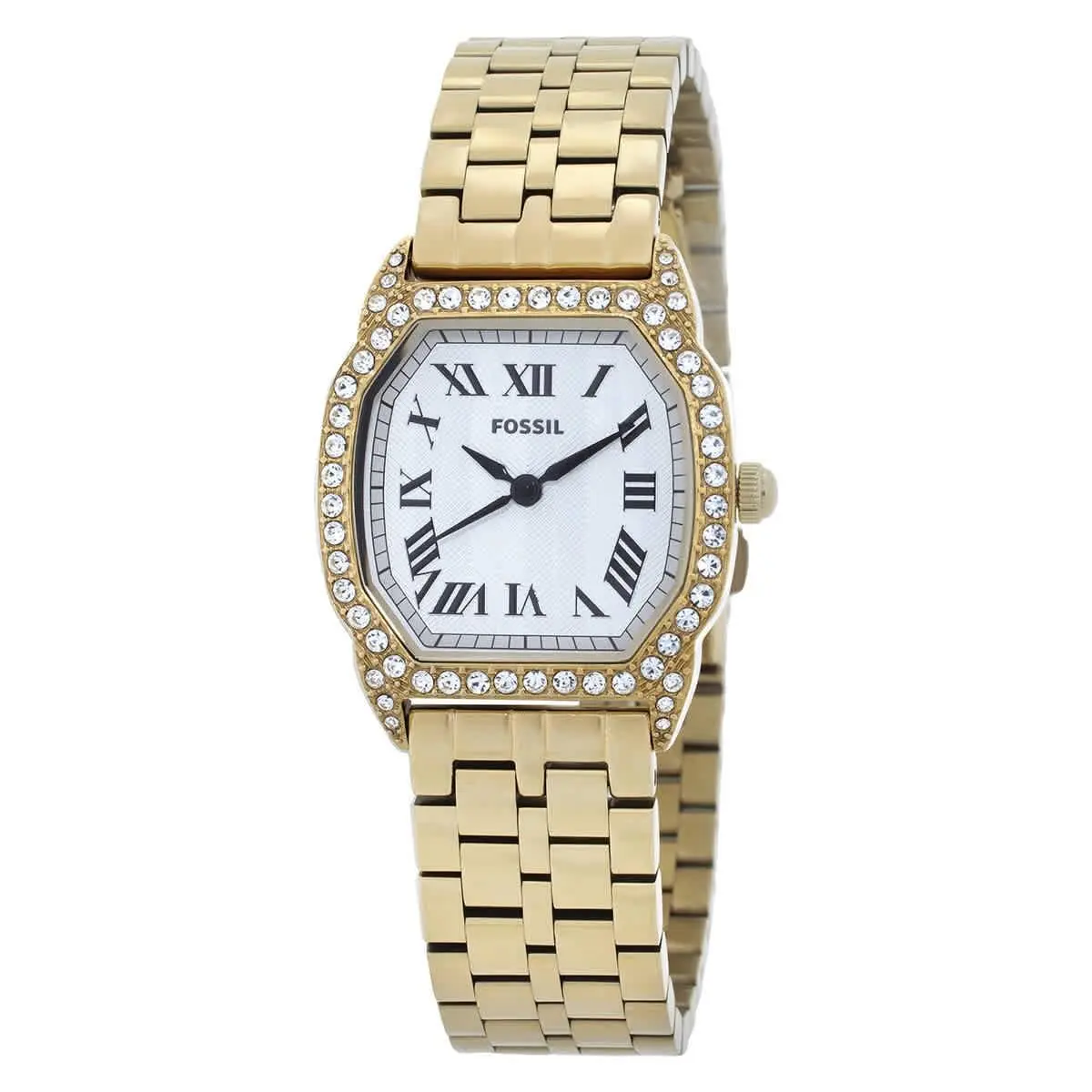 Harlow Quartz Crystal Silver Dial Ladies Watch ES5489 by Fossil