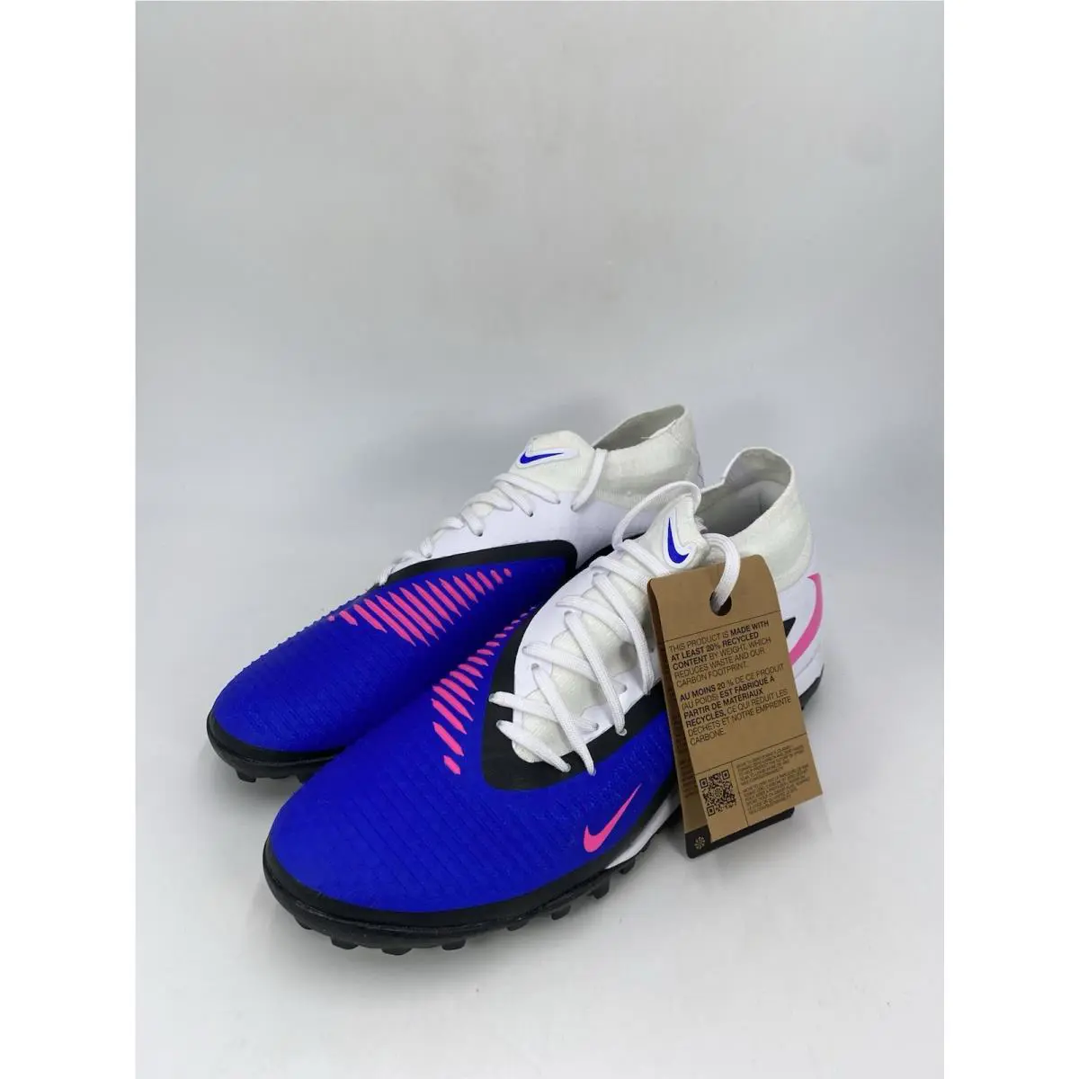 Nike shoes - Nike Phantom 6 - Phantom - HQ2277 446 - Racer Blue/Pink Blast-White (UPC: 198726488261) 2
