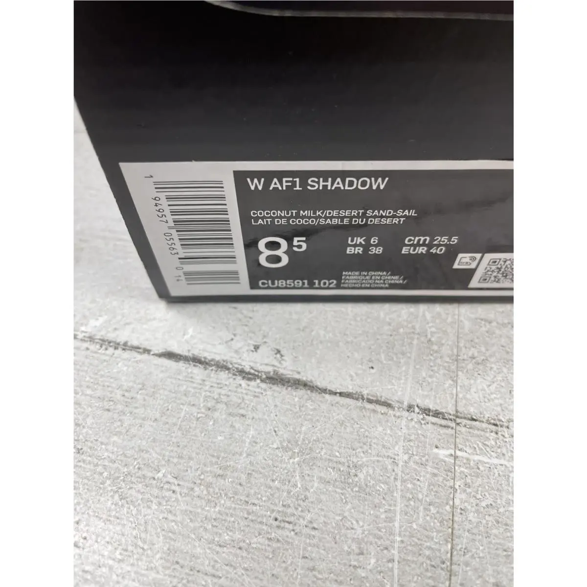 Nike shoes - Nike Air Force 1 - Air Force - CU8591-102 - White (UPC: 0194957055630) 10