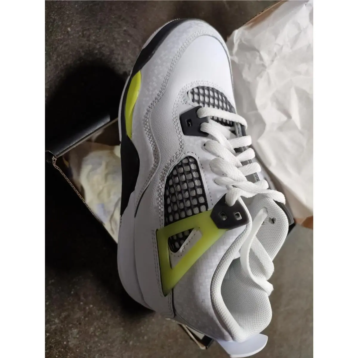 Nike shoes - Nike LT - HJ5991 100 - White/Lt Lemon Twist (UPC: 197862886214) 1