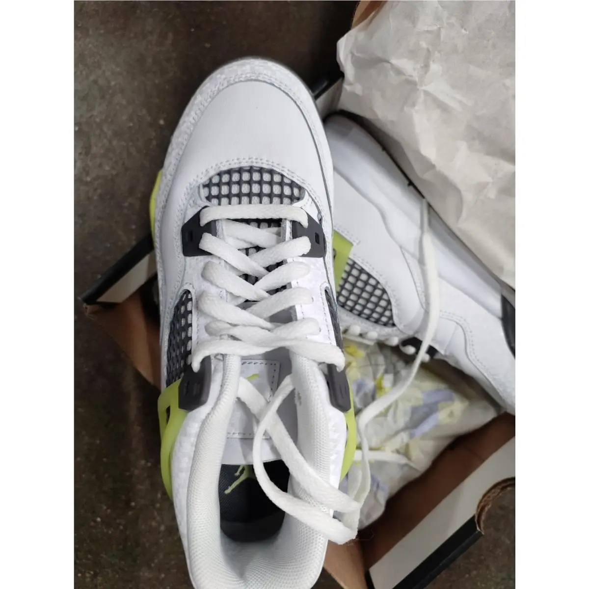 Nike shoes - Nike LT - HJ5991 100 - White/Lt Lemon Twist (UPC: 197862886214) 2