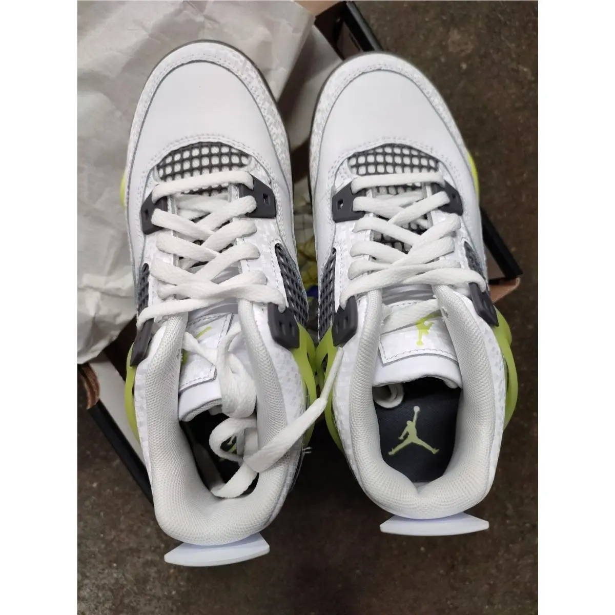 Nike shoes - Nike LT - HJ5991 100 - White/Lt Lemon Twist (UPC: 197862886214) 6