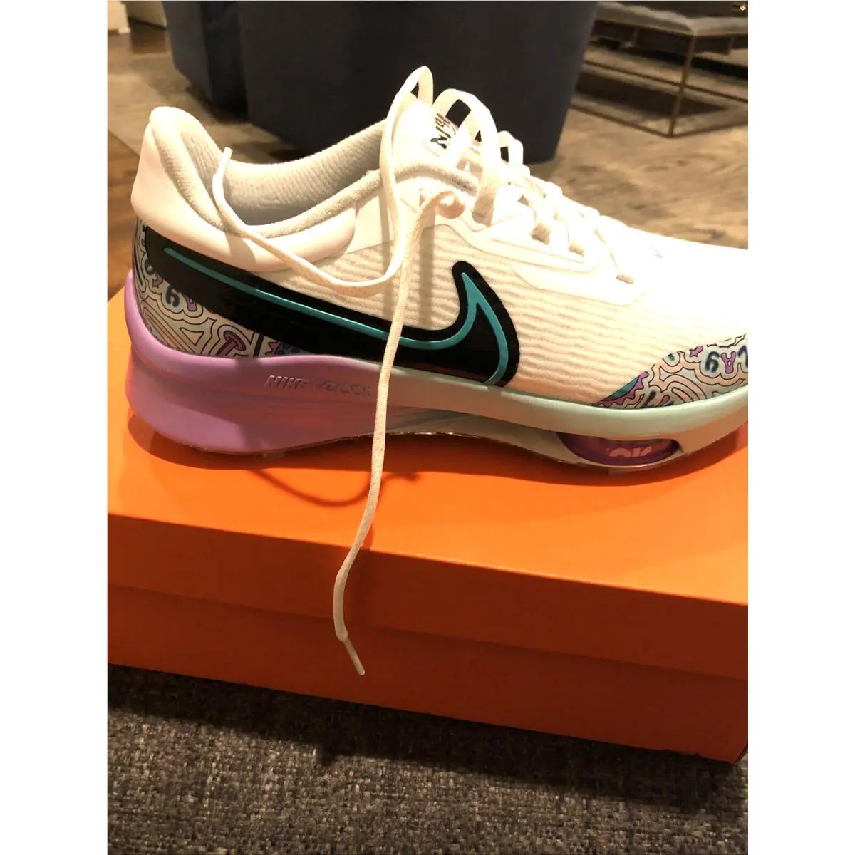 Nike Air Zoom Infinity Next% Golf Shoes DS Sz. 10 Nike FB3124-100 - Multicolor