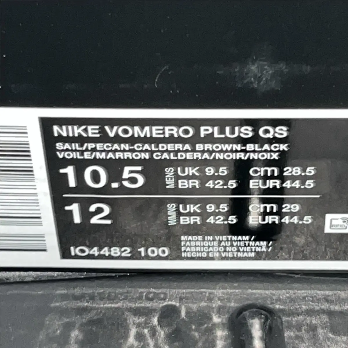Nike shoes - Nike Vomero Plus - Vomero Plus - I04482-100 - Sail/Caldera Brown/Black-Pecan 6