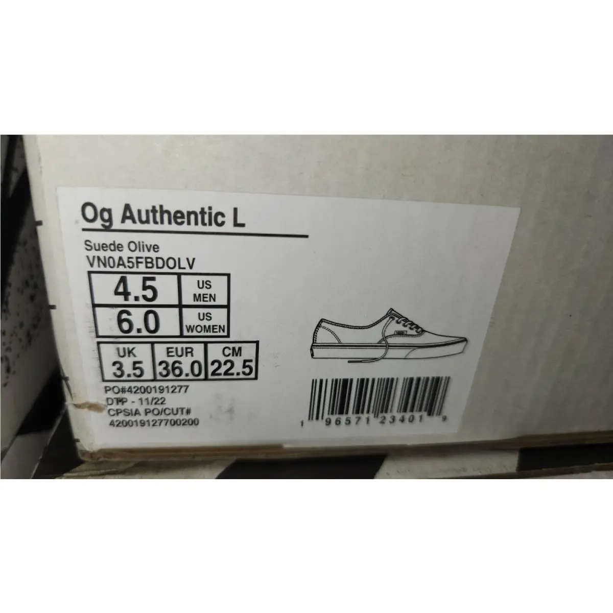Vans shoes - VANS Vault - Vault - VN0A5FBDOLV - Green 4