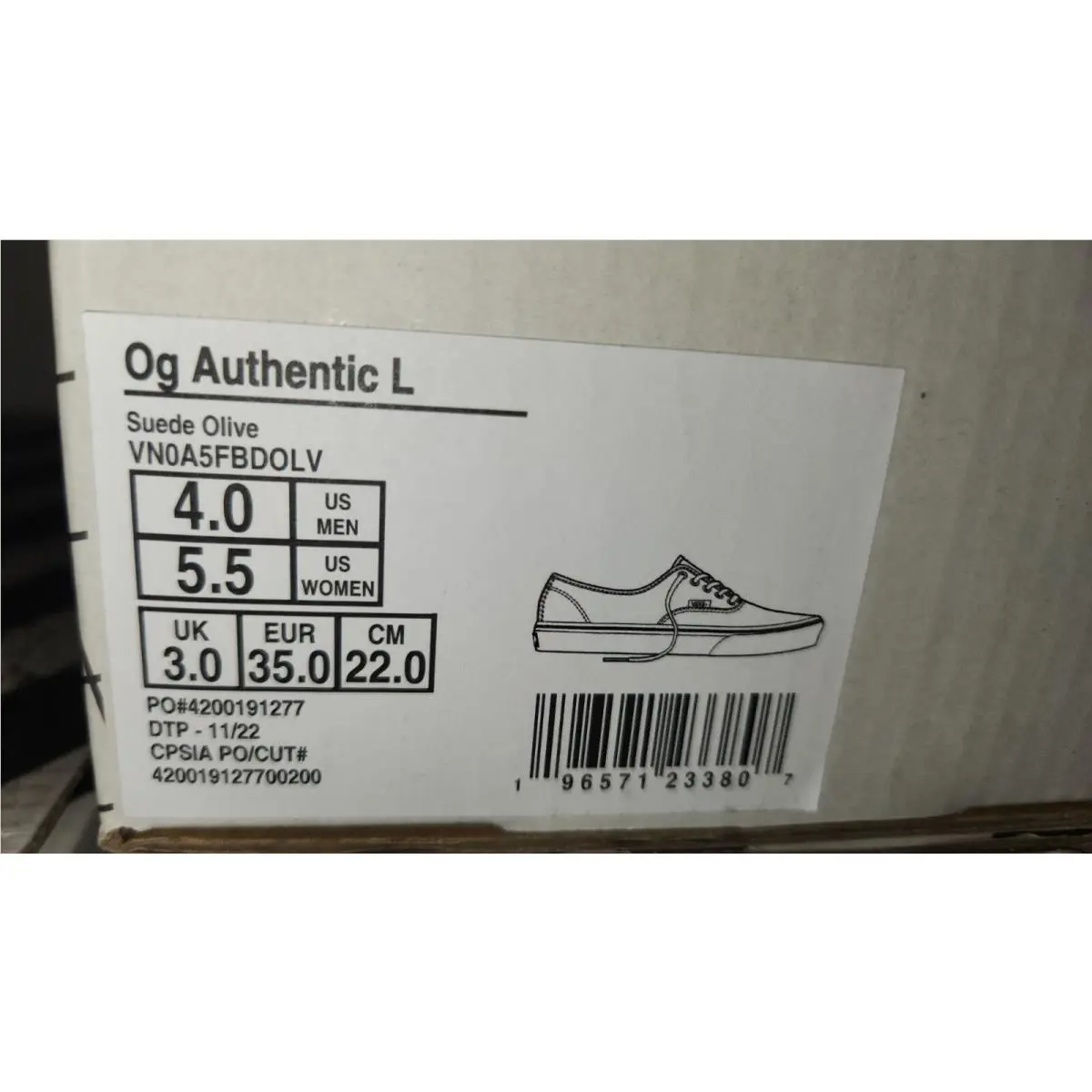 Vans shoes - VANS Vault - Vault - VN0A5FBDOLV - Green 16