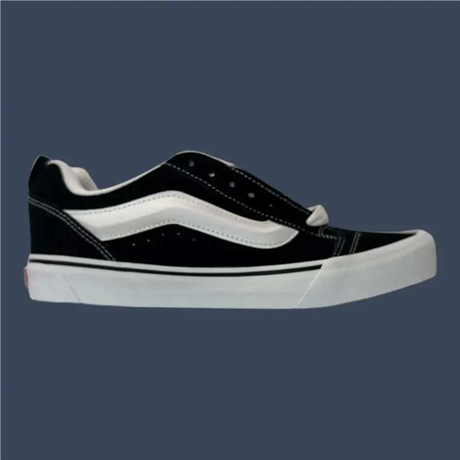 Vans shoes - Vans Knu Skool Black/True White – VN0009QC6BT 4