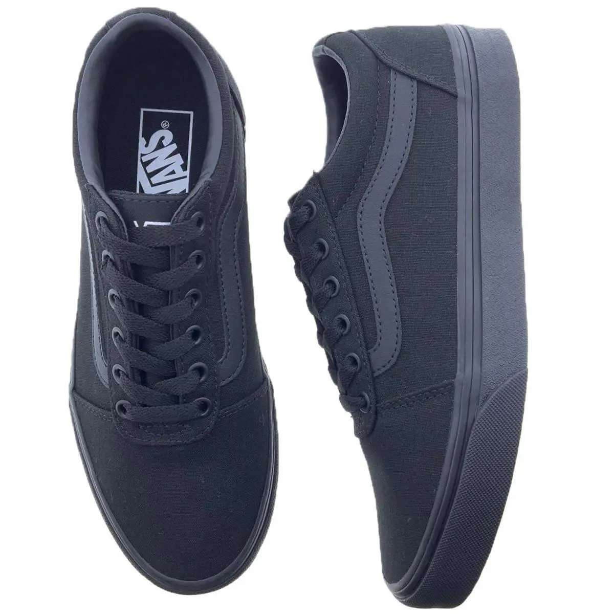 Vans shoes - vn 0 a 3 iun 54 g 1 - VN-0EYEBKA - canvas black black 2