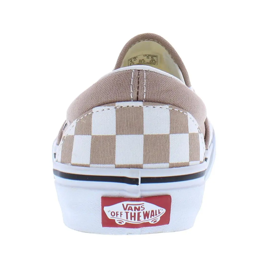 Vans shoes - Checkerboard Warm Taupe/Brown, Main: Brown 2