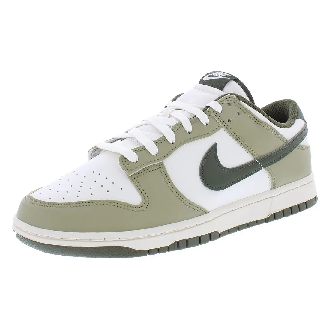 Nike Dunk Low Retro SE Leather Mens Shoes Size 11 Color: Neutral Olive/cargo - Green, Main: Green