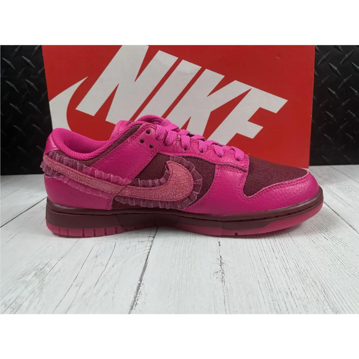 Nike shoes - Nike Dunk - Dunk - DQ9324-600 - Pink (UPC: 0195867252775) 8