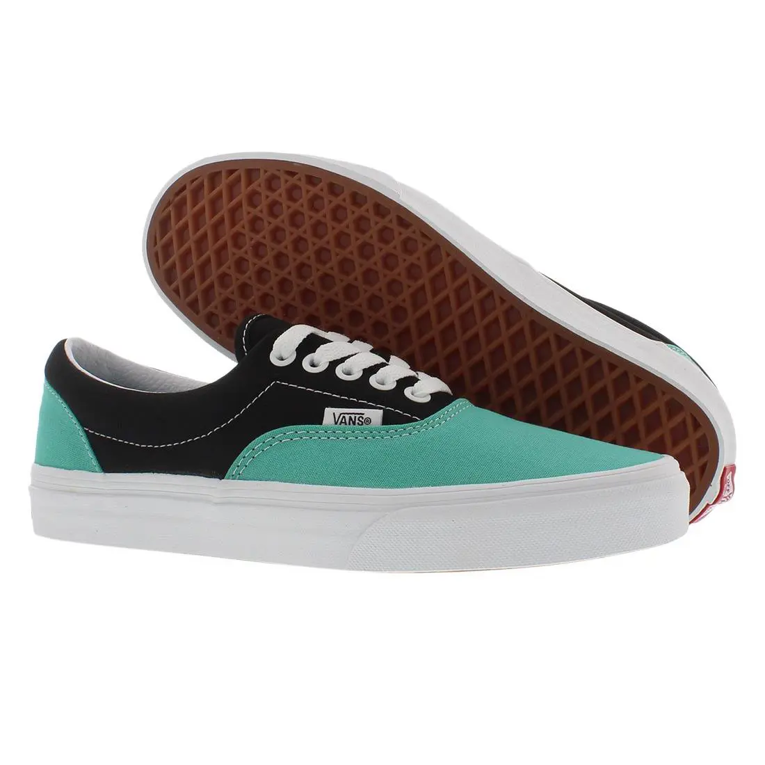 Vans Era Unisex Shoes - Black/Teal, Main: Black