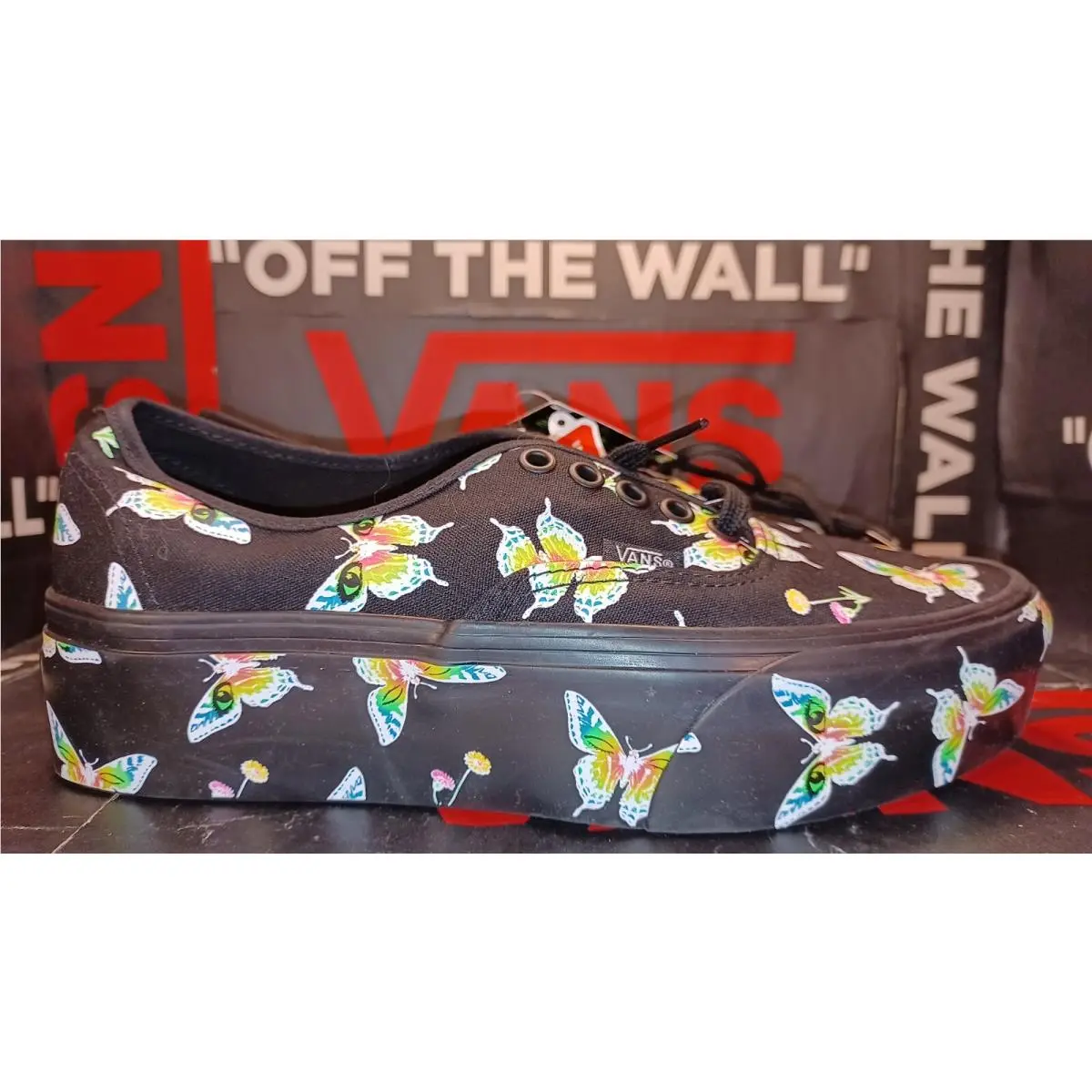 Vans Stacked Morph Blackout Glow In The Dark Men`s 7.5/W9 -VN0A4BVO1OJ