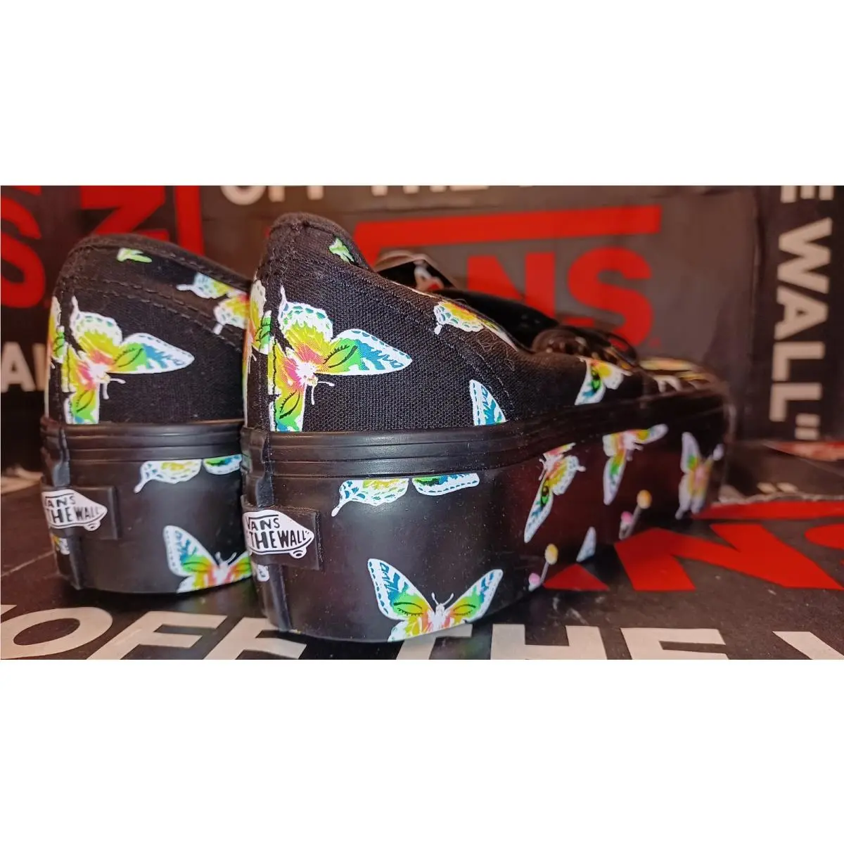 Vans shoes - VANS Authentic Platform - Authentic Platform - VN0A4BVO1OJ - Black, Manufacturer: Blackout 3