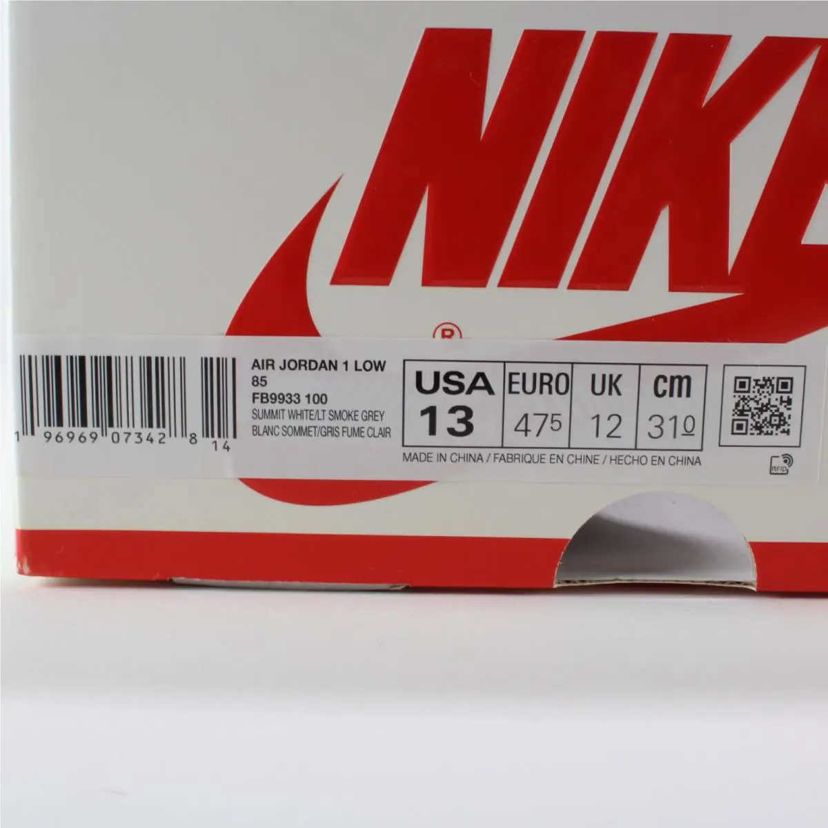 Nike shoes - Air Jordan 1 - Air - FB9933-100 - White 11