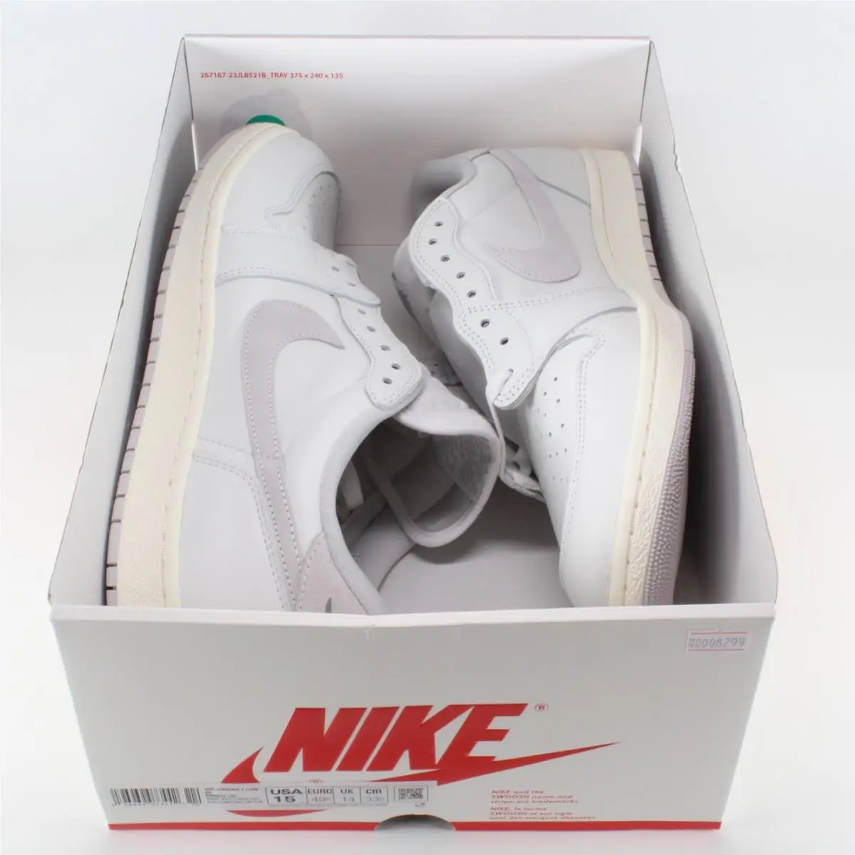 Nike shoes - Air Jordan 1 - Air - FB9933-100 - White 10