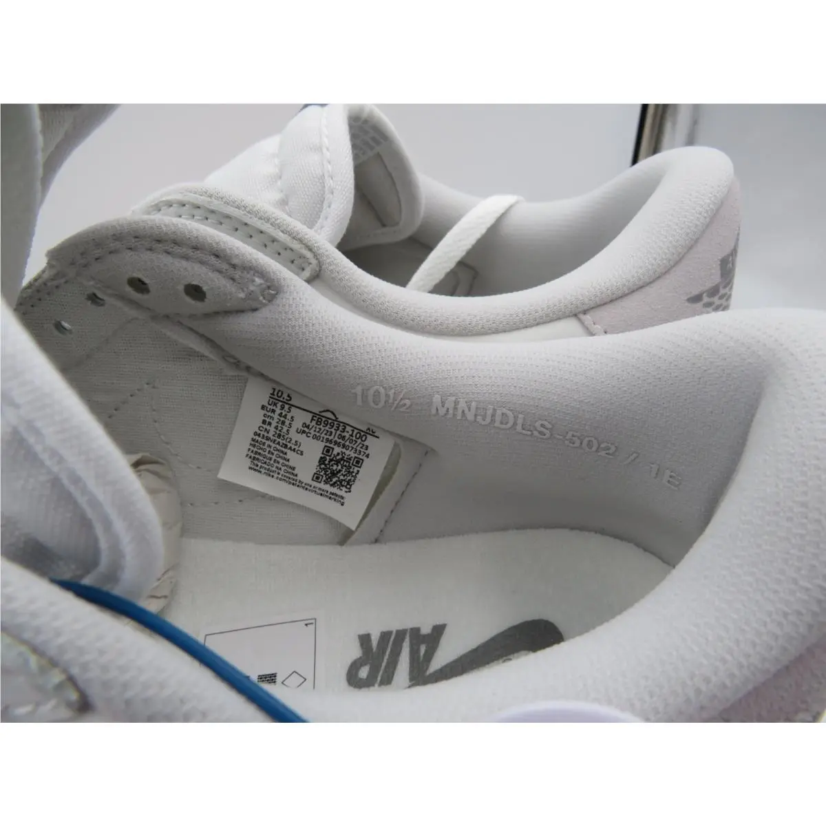 Nike shoes - Air Jordan 1 - Air - FB9933-100 - White 5