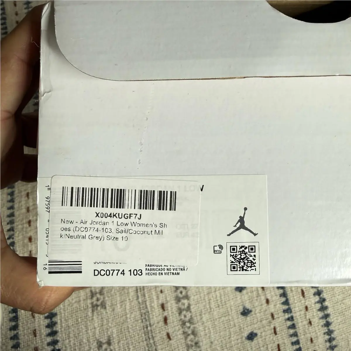 Nike shoes - Air Jordan 1 Low - Air Low - White 6
