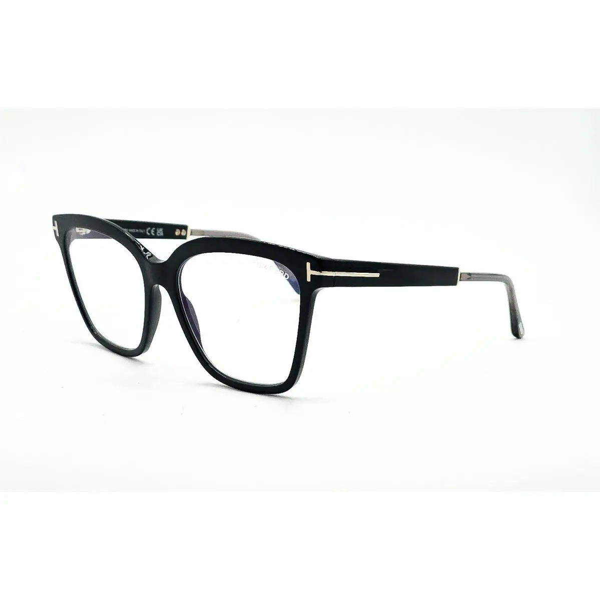 Tom Ford TF 5892-B Eyeglasses 001 Black Size 56