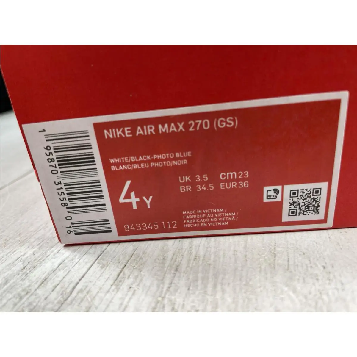Nike shoes - Nike Air Max 270 - Air Max - 943345-112 - Multicolor 10