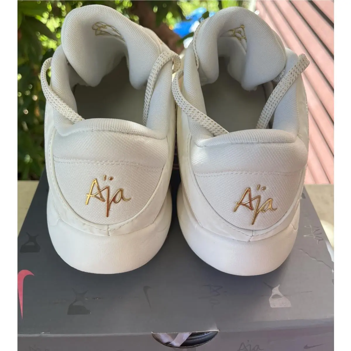 Nike shoes - Aja Wilson - Aja Wilson - FZ8605-102 - Gold 2