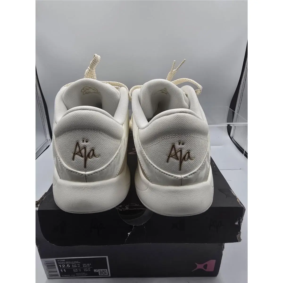 Nike shoes - Nike A`One - FZ8605-102 - Sail/Metallic Gold-Sail 2
