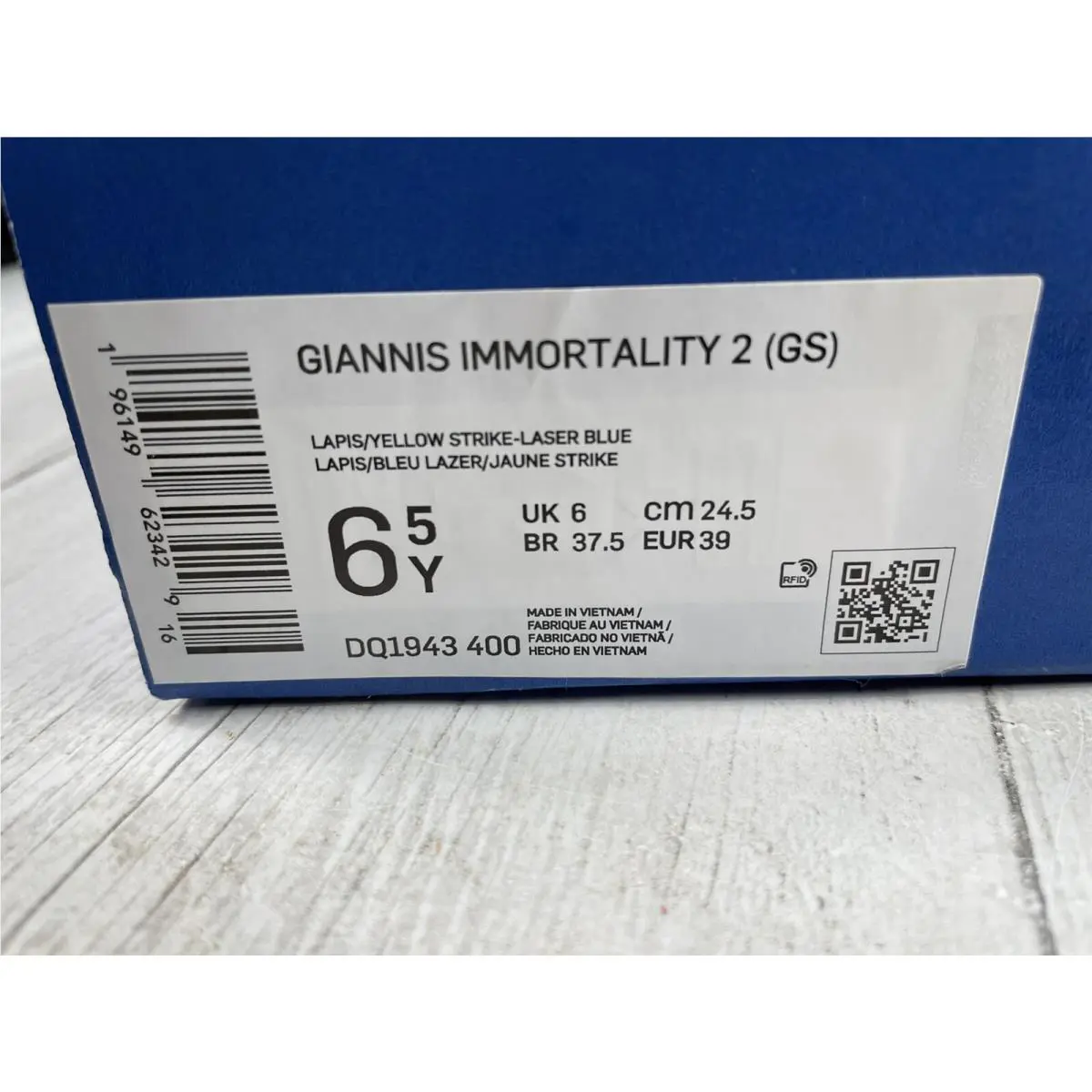 Nike shoes - Nike Giannis Immortality - Giannis Immortality - DQ1943-400 - Blue (UPC: 0196149623429) 10