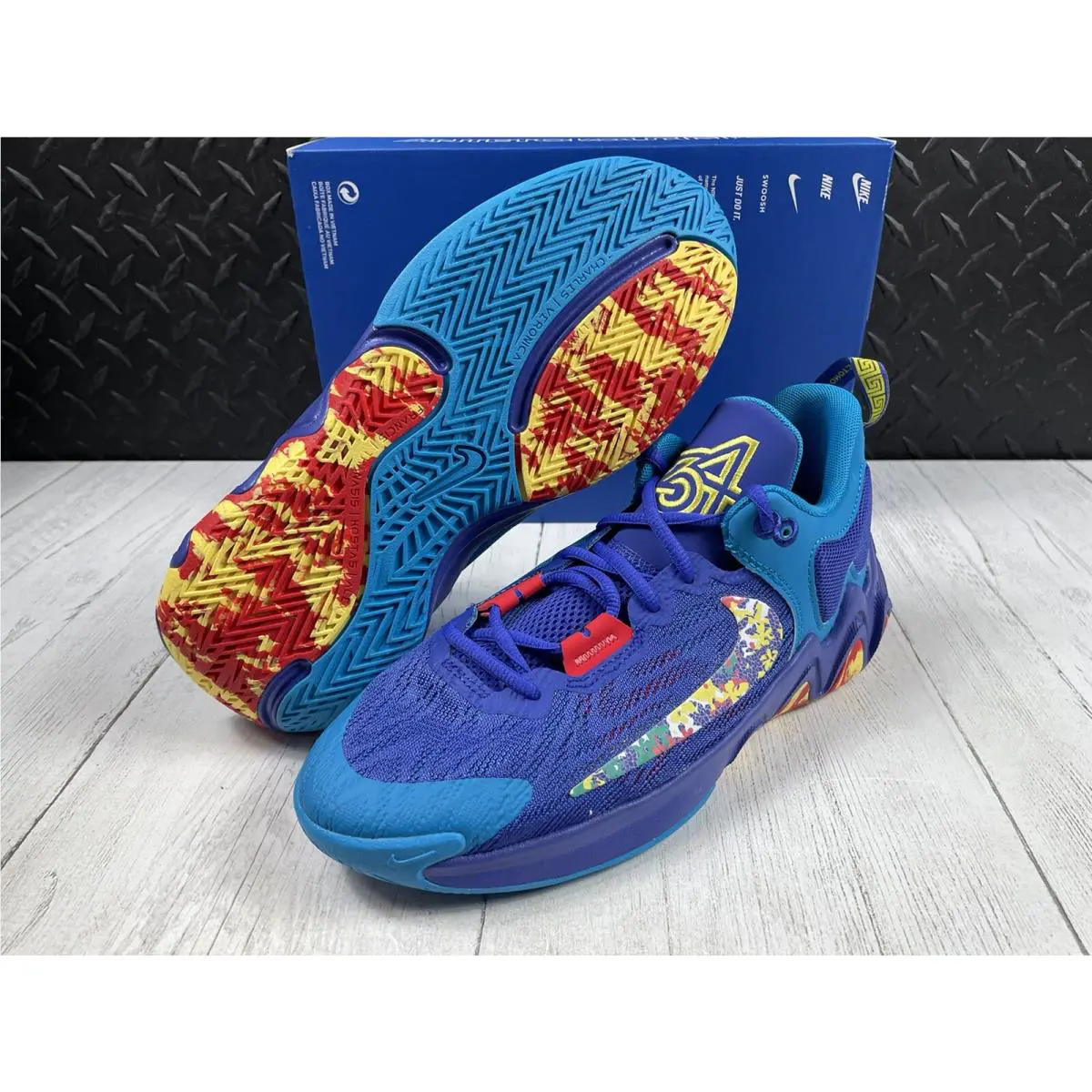 Nike shoes - Nike Giannis Immortality - Giannis Immortality - DQ1943-400 - Blue (UPC: 0196149623429) 4