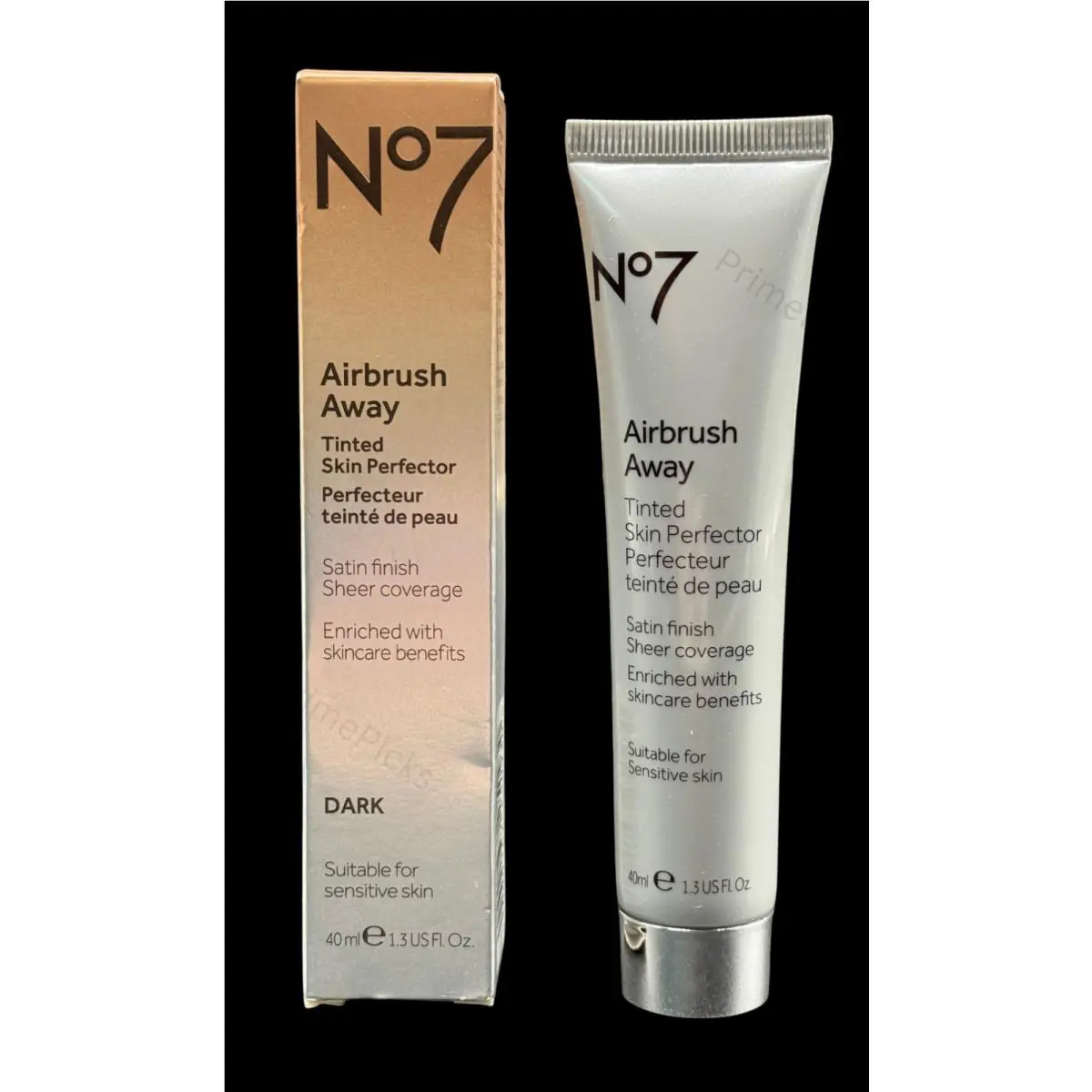 Icon No7 Airbrush Away Dark Tinted Skin Perfector 1.3 fl oz