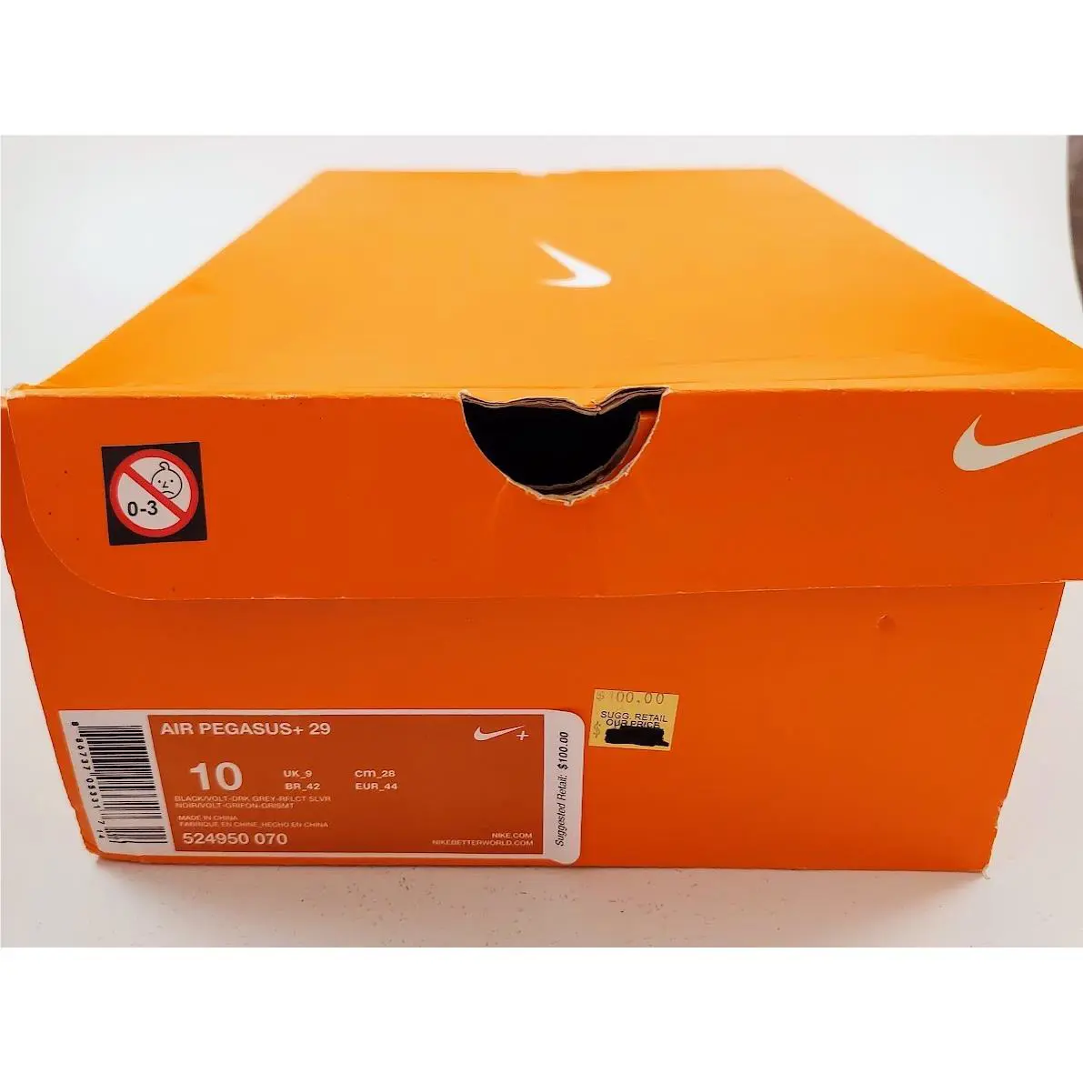 Nike shoes - Nike Air Zoom Pegasus 92 - 844652-001 - Black 0