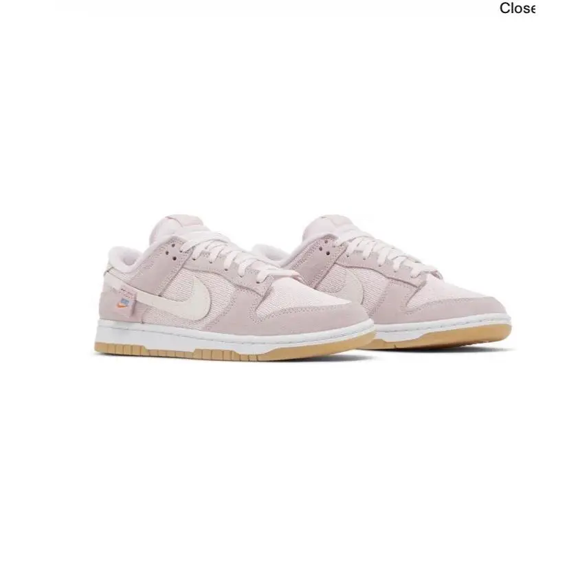 Size 11 - Nike Dunk Low Teddy Bear - Light Soft Pink 2022 - Pink