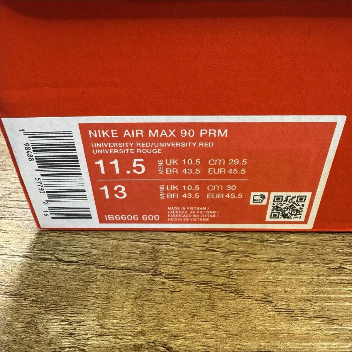 Nike shoes - Nike Air Max 90 - Air Max - IB6606-001 - Red 0